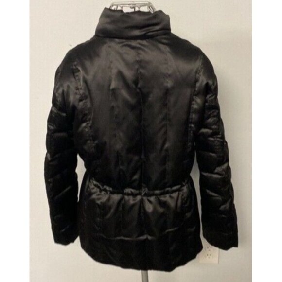 1 Madison Black Winter Coat Jacket Down Filled Large - Picture 2 of 7